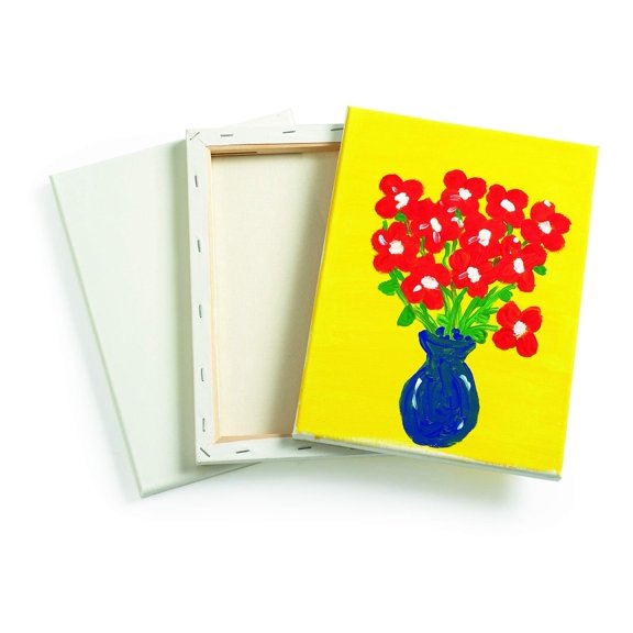 23X30CM REAL STRETCHED CANVAS - SET VAN 6