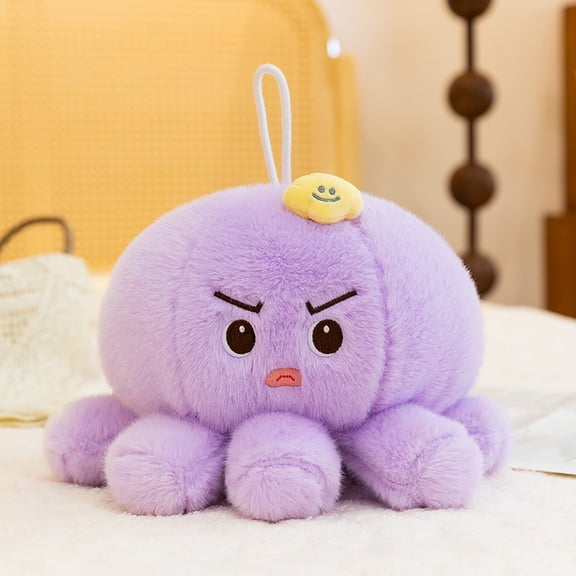 23cm Cute Octopus Plush Toy, Soft Stuffed Sea Creature in 4 Styles for Kids and Room Decor