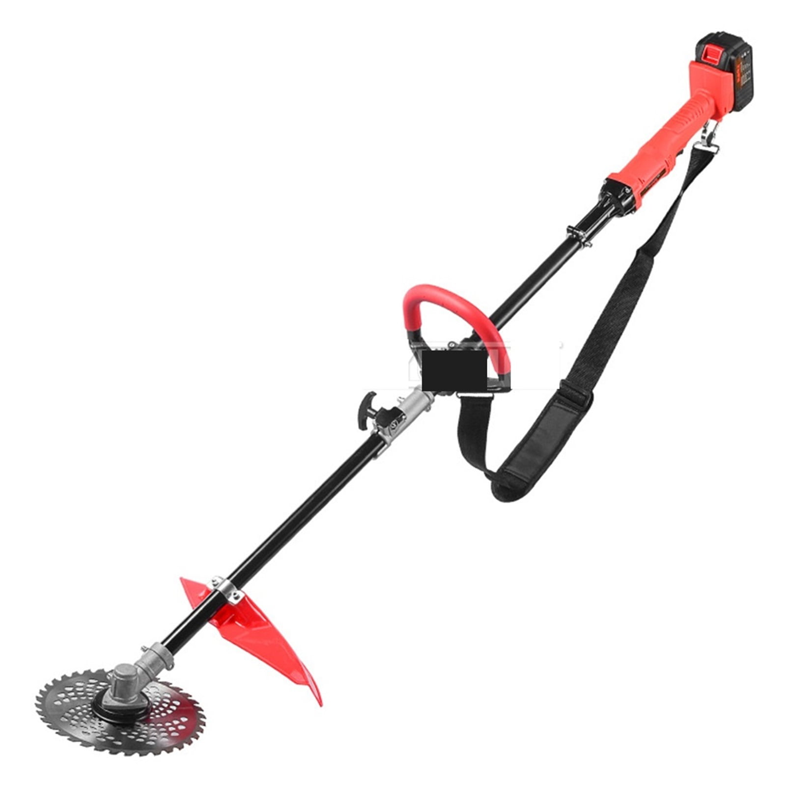 23cm Electric Lawn Mower, 2500RPM Cordless Grass Trimmer, Length Adjustable Garden Tool 21V 700w With Battery ,Hand & Power Tool