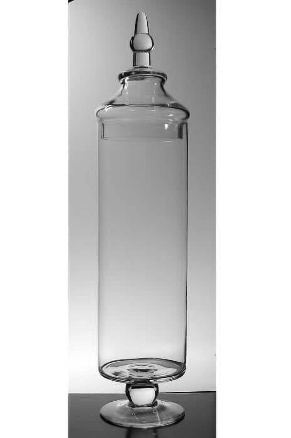 https://i5.walmartimages.com/seo/23in-Tall-Glass-Cylinder-Apothecary-Jars-23in-Tall-With-Lid-Opening-Diameter-5in-Wid-14-1-4in-Deep-17in-Without-Lid_efb75b1d-35fa-42ca-ad26-62c977c53026.28668aec7e65bba74e452bf384bdbedf.jpeg