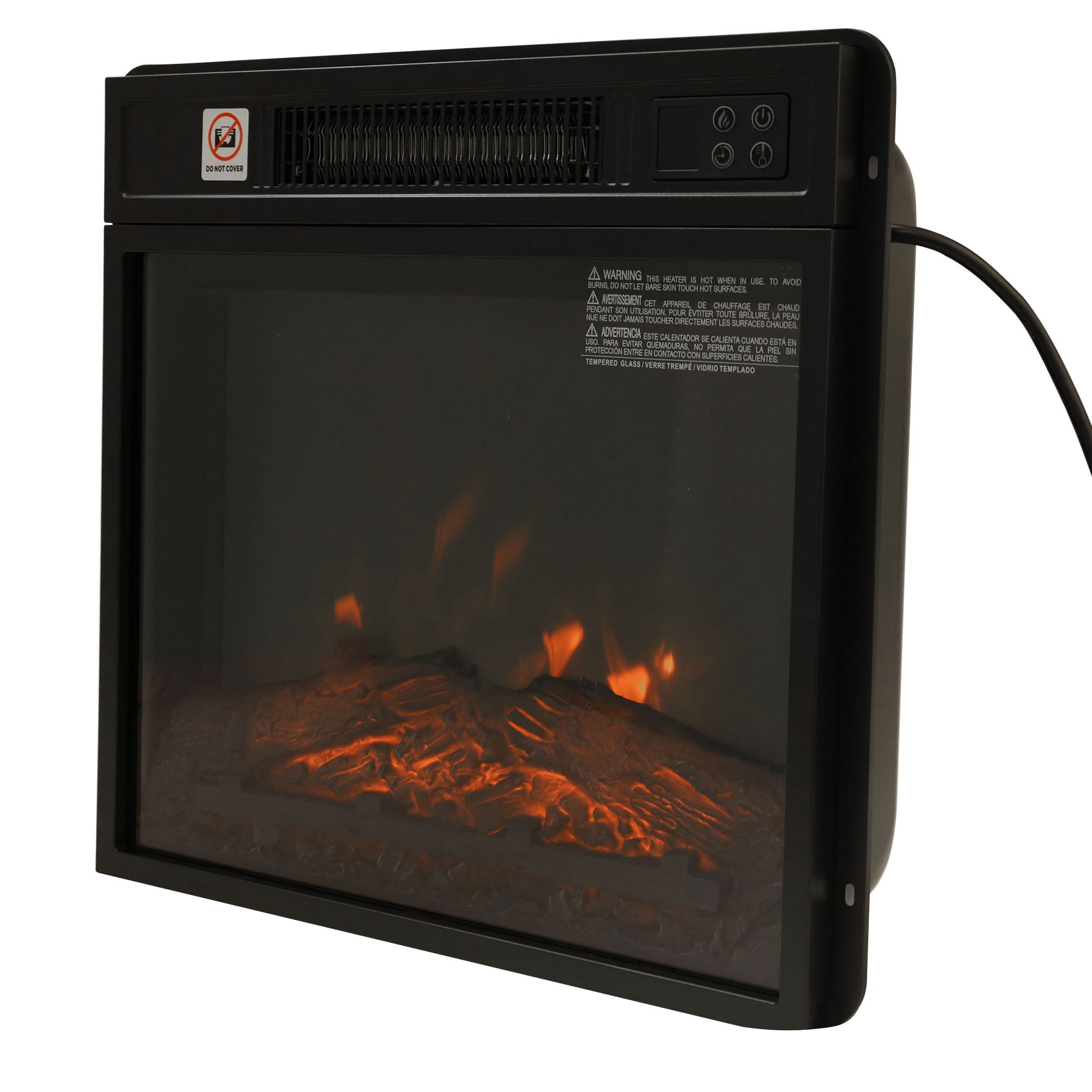 23inch 18inch Electric Fireplace Inserts & Freestanding Heater Indoor