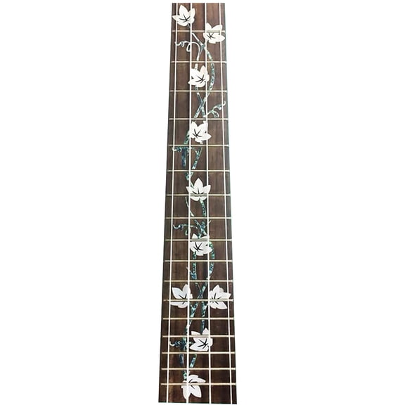 23inch Ukulele Fretboard Sticker Ukulele Fretboard Note Decal Guitar Inlay Sticker Label Decals Stickers for Beginner