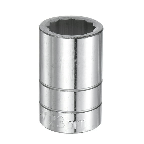 23mm 12 Point Shallow Socket 3/4" Drive Standard Metric Chromium Vanadium Steel