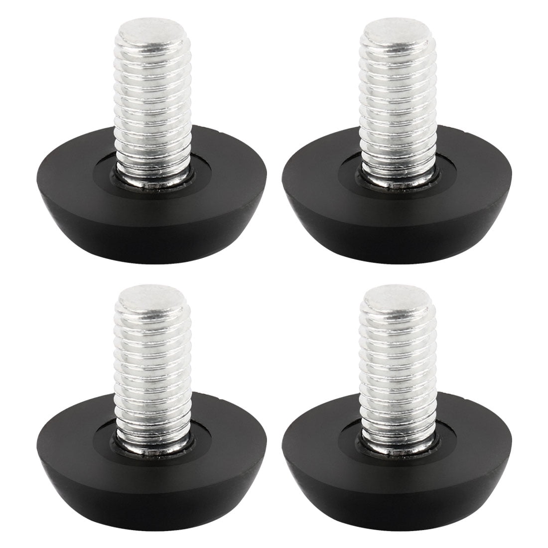 Unique Bargains 20pcs Screw On Type Furniture Glide Leveling Support Foot  Adjuster 6x15x17mm 