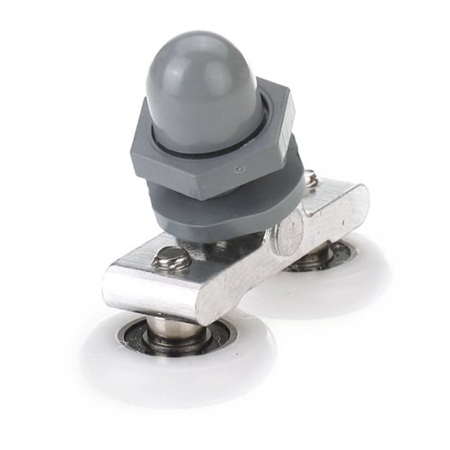 23mm Diameter Replacement Double Wheeled Shower Room Glass Sliding Door