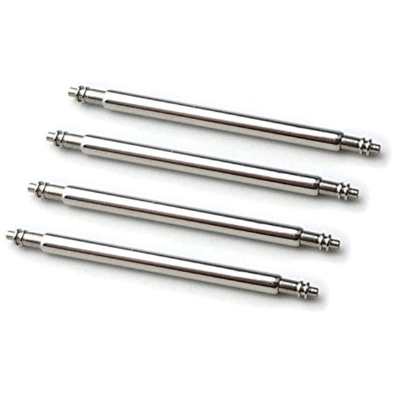 23mm Watch Spring Bars, Pins, Heavy Duty Spring Bar, 4 Pack Stainless Steel Watch Band Pins, 1.8mm Diameter