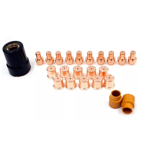 23pc Plasma Tip Electrode Shield Kit for Eastwood for Versa-Cut 40A Cutter CB50Torch