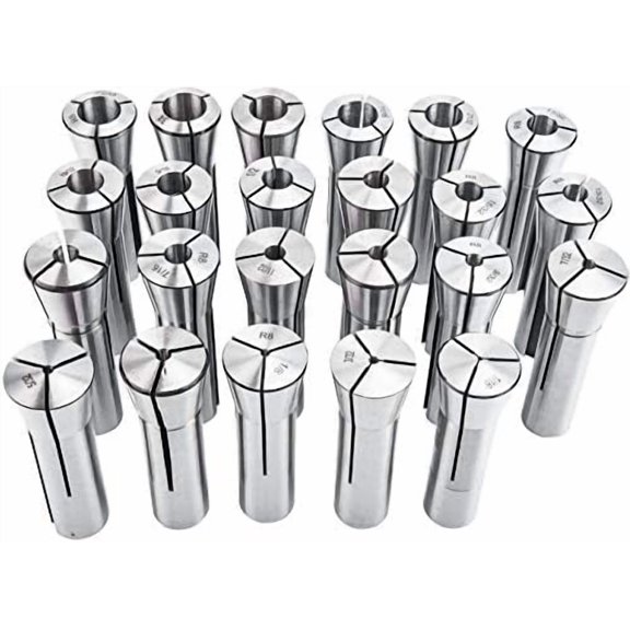 23pcs 1/16-3/4 inches Precision R8 Collets Set$$Tools & Hardware Other
