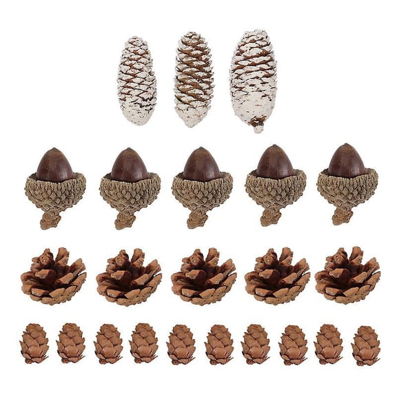 23pcs Pine Cone