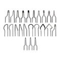 23pcs Pyrography Wire Tips Burning Accessories Sturdy Pyrography Pen ...