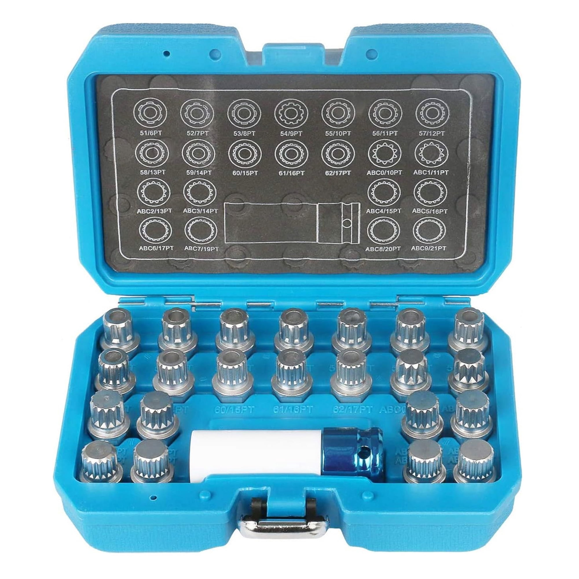 23pcs Wheel Lock Remover Kit: Vw Adapter Set - Walmart.com