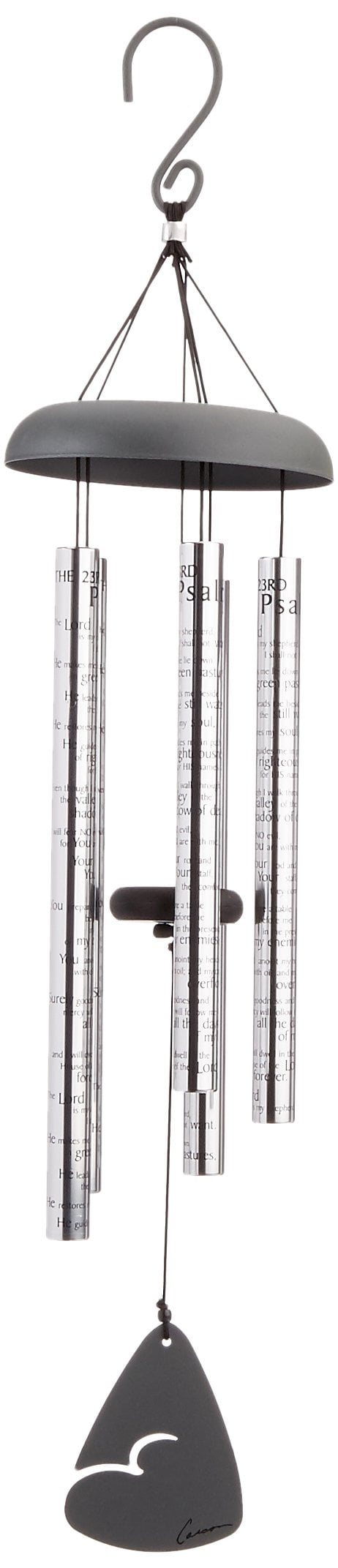 Adjustable Aluminum Psalm 23 Sonnet Wind Chime