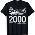 thumbnail image 1 of 23th Birthday Gifts Boy Girl Original Since June 2000 T-Shirt mens t shirt，black，women，funny，misfits，men，journey, 1 of 4