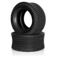 thumbnail image 1 of 23x10.5-12 Lawn Garden Tractor Tires 23x10.50x12 Tubeless 4 Ply Golf Cart Turf Tires, Set of 2, 1 of 9