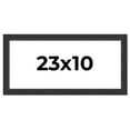 thumbnail image 1 of 23x10 Frame Black Real Wood Picture Frame Width 1.25 Inches | Interior Frame Depth 0.5 Inches |, 1 of 8