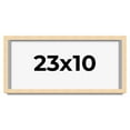thumbnail image 1 of 23x10 Shadow Box Frame Brown | 0.875 Inches Deep Real Wood Contemporary Shadowbox Display Frame |, 1 of 5
