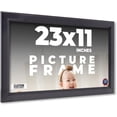 thumbnail image 1 of 23x11 Frame Black Passaggi Solid Wood Picture Frame Width 1.5 Inches | Interior Depth 0.5 Inches |, 1 of 8