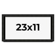 thumbnail image 1 of 23x11 Shadow Box Black Rustic Barnwood Display Frame  | 1.125 Inch Deep | 0.875 Inch Moulding Width, 1 of 4