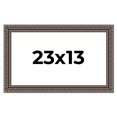 thumbnail image 1 of 23x13 Frame Black Feather Payton Ornate Solid Wood Picture Frame Width 1.75 Inches | Interior Depth, 1 of 8