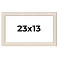 thumbnail image 1 of 23x13 Frame White Real Wood Picture Frame Width 1.75 inches | Interior Frame Depth 0.5 inches |, 1 of 8