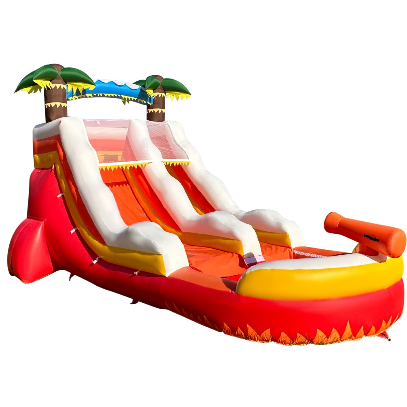 Water Pvc Inflatable Rentals 23x13x9Ft Inflatable Water Slide with Detachable Slide Climbing Ladder ...