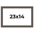 thumbnail image 1 of 23x14 Frame Black Bamboo Solid Wood Picture Frame Width 1.5 Inches | Interior Frame Depth 0.5, 1 of 8