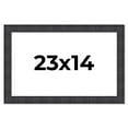 thumbnail image 1 of 23x14 Frame Brown Rustic Solid Wood Picture Frame 1.5 Inches Wide | Interior Frame Depth 0.5 Inches, 1 of 8