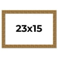 thumbnail image 1 of 23x15 Frame Black and Gold Distressed Solid Wood Sonoma Picture Frame | 1.625 Inch Moulding Width |, 1 of 8