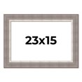 thumbnail image 1 of 23x15 Frame Grey Real Wood Picture Frame Width 2.75 Inches | Interior Frame Depth 0.5 Inches |, 1 of 8