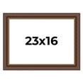 thumbnail image 1 of 23x16 Copper and Brown Real Wood Picture Frame Width 2 inches | Interior Frame Depth 0.5 inches |, 1 of 8