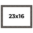 thumbnail image 1 of 23x16 Frame Black-Brown Medieval Solid Wood Picture Frame | 1.5 Inch Moulding Width | Gotham, 1 of 8
