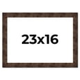 thumbnail image 1 of 23x16 Frame Brown Burl Real Wood Picture Frame Width 1.625 Inches | Interior Frame Depth 0.5 Inches, 1 of 8