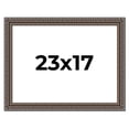 thumbnail image 1 of 23x17 Frame Black Feather Payton Ornate Solid Wood Picture Frame Width 1.75 Inches | Interior Depth, 1 of 8