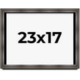 thumbnail image 1 of 23x17 Shadow Box Frame Brown Cherry | 2.625 Inches Deep Pine Wood Traditional Shadowbox Display, 1 of 8