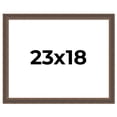 thumbnail image 1 of 23x18 Frame Golden Caramel Solid Wood Bronze Picture Frame | 1.25 Inch Moulding Width | 0.5 Inch, 1 of 8