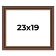 thumbnail image 1 of 23x19 Copper and Brown Real Wood Picture Frame Width 2 inches | Interior Frame Depth 0.5 inches |, 1 of 8