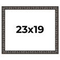 thumbnail image 1 of 23x19 Frame Black-Brown Medieval Solid Wood Picture Frame | 1.5 Inch Moulding Width | Gotham, 1 of 8