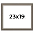 thumbnail image 1 of 23x19 Frame Brown Solid Wood Picture Frame | 1.75 Inch Moulding Width | Austin Frame Complete with, 1 of 8