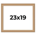thumbnail image 1 of 23x19 Frame Charleston Honey Brown Solid Wood Picture Frame Width 1.75 Inches | Interior Depth 0.5, 1 of 8