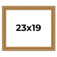 thumbnail image 1 of 23x19 Frame Gold Ornate Solid Wood Picture Frame | 2 Inch Moulding Width | Firman Traditional Photo, 1 of 8
