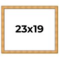 thumbnail image 1 of 23x19 Frame Gold Rustic Solid Wood Picture Frame | 1.25 Inch Wide Moulding | Rustique Gold, 1 of 8