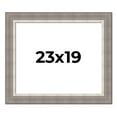 thumbnail image 1 of 23x19 Frame Grey Real Wood Picture Frame Width 2.75 Inches | Interior Frame Depth 0.5 Inches |, 1 of 8