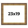 thumbnail image 1 of 23x19 Frame Vintage Gold Solid Wood Picture Frame | 2.5 Inch Moulding Width | Ornate Bronze Museo, 1 of 8