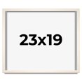 thumbnail image 1 of 23x19 Frame White Wheat Solid Wood Picture Frame | Moulding Width 0.75 Inches | Interior Depth 0.5, 1 of 8