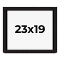 thumbnail image 1 of 23x19 Shadow Box Black Solid Wood Display Picture Frame | 1 Inch Rabbet Depth | | 1.375 Inch, 1 of 4