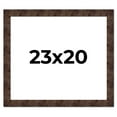 thumbnail image 1 of 23x20 Frame Brown Burl Real Wood Picture Frame Width 1.625 Inches | Interior Frame Depth 0.5 Inches, 1 of 8