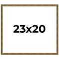 thumbnail image 1 of 23x20 Frame Gold Kingsley Distressed Solid Wood Picture Frame Width 0.75 Inches | Interior Frame, 1 of 8
