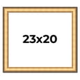 thumbnail image 1 of 23x20 Frame Gold Plein Aire Solid Wood Picture Frame Width 2 Inches | Interior Frame Depth 0.5, 1 of 8
