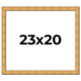 thumbnail image 1 of 23x20 Frame Gold Rustic Solid Wood Picture Frame | 1.25 Inch Wide Moulding | Rustique Gold, 1 of 8