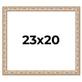 thumbnail image 1 of 23x20 Frame White Real Wood Picture Frame Width 1.5 inches | Interior Frame Depth 0.5 inches |, 1 of 8